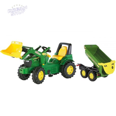 Rolly Toys rollyFarmtrac Traktor na pedały John Deere Łyżka 3-8 Lat Rolly Toys rollyFarmtrac Traktor na pedały John Deere Łyżka 3-8 Lat