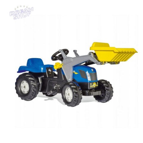 Rolly Toys rollyKid Traktor New Holland z łyżką i przyczepą Rolly Toys rollyKid Traktor New Holland z łyżką i przyczepą