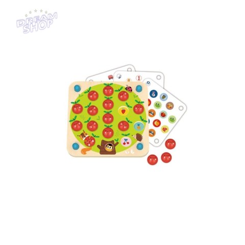TOOKY TOY Memory Gra Pamięciowa Jabłuszka