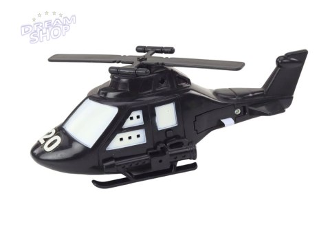 Zestaw Policyjny Wóz Quad Figurki Helikopter Światła Dźwięki Zestaw Policyjny Wóz Quad Figurki Helikopter Światła Dźwięki