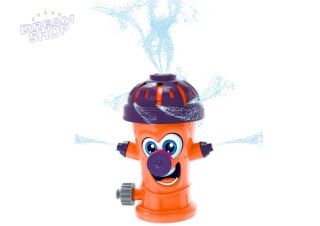Zraszacz Ogrodowy Hydrant Fontanna Spryskiwacz Wodny Pomarańczowy