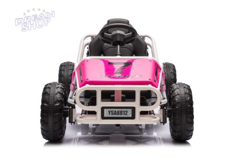 Auto Na Akumulator Buggy A8812 Różowe 24V Auto Na Akumulator Buggy A8812 Różowe 24V
