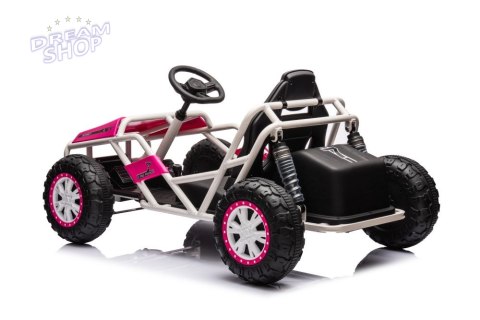 Auto Na Akumulator Buggy A8812 Różowe 24V Auto Na Akumulator Buggy A8812 Różowe 24V