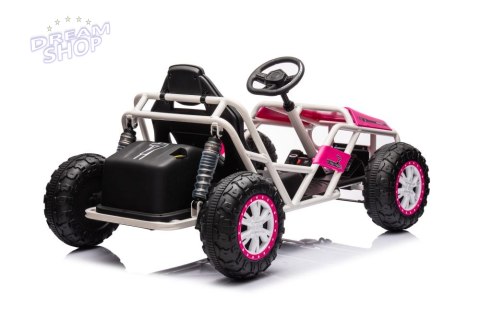 Auto Na Akumulator Buggy A8812 Różowe 24V Auto Na Akumulator Buggy A8812 Różowe 24V