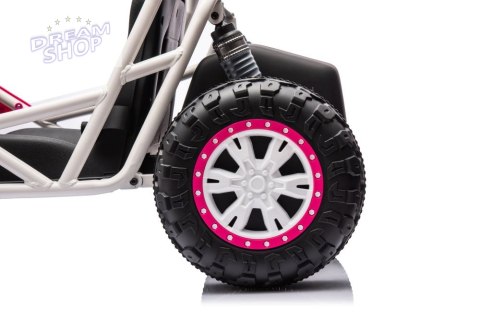 Auto Na Akumulator Buggy A8812 Różowe 24V Auto Na Akumulator Buggy A8812 Różowe 24V