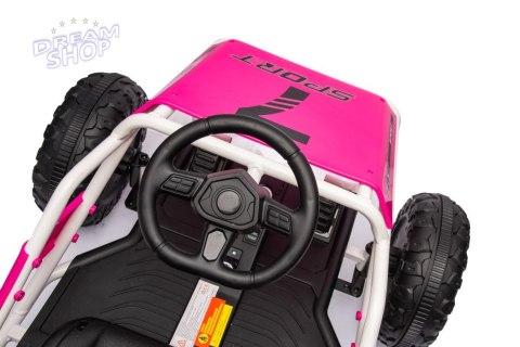 Auto Na Akumulator Buggy A8812 Różowe 24V Auto Na Akumulator Buggy A8812 Różowe 24V