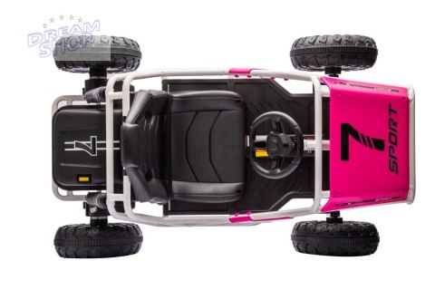 Auto Na Akumulator Buggy A8812 Różowe 24V Auto Na Akumulator Buggy A8812 Różowe 24V