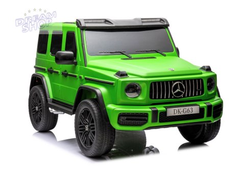 Auto Na Akumulator Mercedes G63 XXL Zielony Lakierowany 4x4 Auto Na Akumulator Mercedes G63 XXL Zielony Lakierowany 4x4