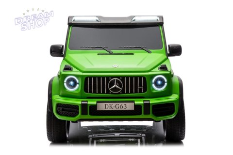 Auto Na Akumulator Mercedes G63 XXL Zielony Lakierowany 4x4 Auto Na Akumulator Mercedes G63 XXL Zielony Lakierowany 4x4