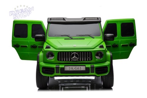 Auto Na Akumulator Mercedes G63 XXL Zielony Lakierowany 4x4 Auto Na Akumulator Mercedes G63 XXL Zielony Lakierowany 4x4
