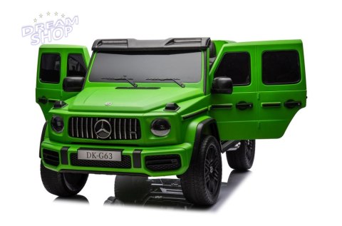 Auto Na Akumulator Mercedes G63 XXL Zielony Lakierowany 4x4 Auto Na Akumulator Mercedes G63 XXL Zielony Lakierowany 4x4