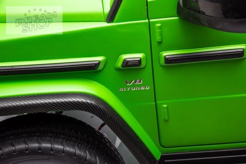 Auto Na Akumulator Mercedes G63 XXL Zielony Lakierowany 4x4 Auto Na Akumulator Mercedes G63 XXL Zielony Lakierowany 4x4