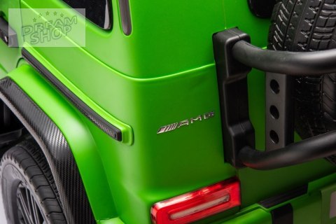 Auto Na Akumulator Mercedes G63 XXL Zielony Lakierowany 4x4 Auto Na Akumulator Mercedes G63 XXL Zielony Lakierowany 4x4
