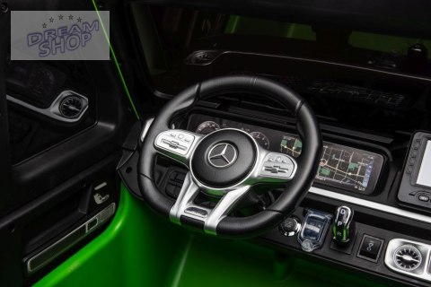 Auto Na Akumulator Mercedes G63 XXL Zielony Lakierowany 4x4 Auto Na Akumulator Mercedes G63 XXL Zielony Lakierowany 4x4