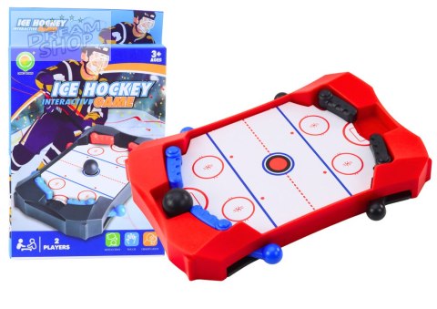 Gra Zręcznościowa Mini Gra Hockey Czerwona Gra Zręcznościowa Mini Gra Hockey Czerwona