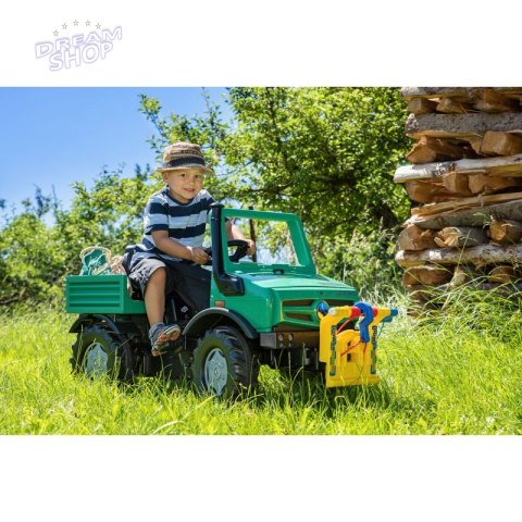 Rolly Toys Ciężarówka Samochód na Pedały Unimog Mercedes-Benz Wyciągarka Rolly Toys Ciężarówka Samochód na Pedały Unimog Mercedes-Benz Wyciągarka