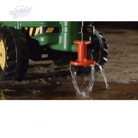 Rolly Toys rollyTrailer cysterna John Deere dwuosiowa + pompka Rolly Toys rollyTrailer cysterna John Deere dwuosiowa + pompka