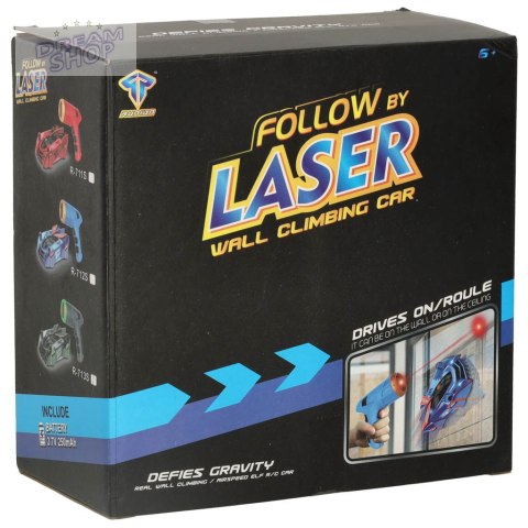 Samochód zdalnie sterowany Laser Car szary