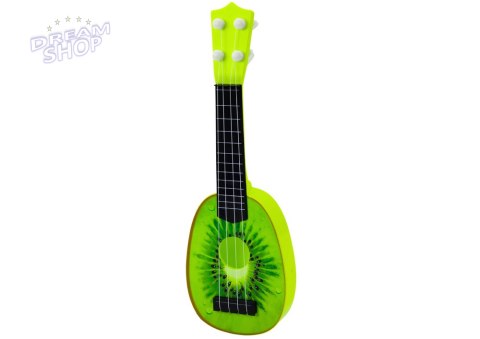 Ukulele Dla Dzieci Mini Gitara 4 Struny Owoc Kiwi Zielona 15" Ukulele Dla Dzieci Mini Gitara 4 Struny Owoc Kiwi Zielona 15"