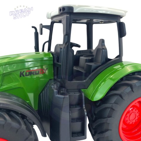 WOOPIE Traktor Ciągnik Gumowe Koła Zielony WOOPIE Traktor Ciągnik Gumowe Koła Zielony