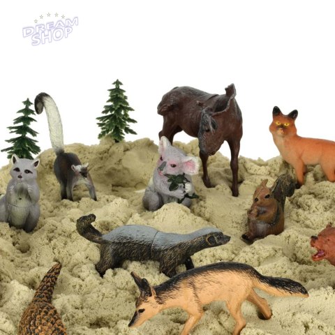 Figurki zwierzęta zoo zestaw do zabawy 19 el. Figurki zwierzęta zoo zestaw do zabawy 19 el.
