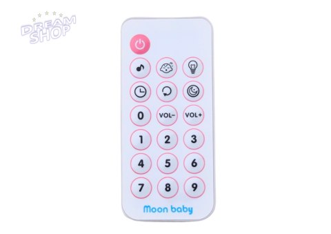 Karuzela Do Łóżeczka Projektor Pozytywka Lampka 400 Kołysanek Niebieska