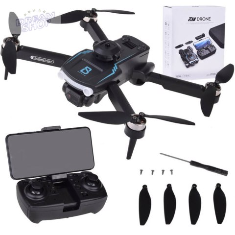 Latający Dron quadcopter Model zdalnie sterowany Składany + Kamera RC0657 Latający Dron quadcopter Model zdalnie sterowany Składany + Kamera RC0657