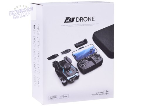 Latający Dron quadcopter Model zdalnie sterowany Składany + Kamera RC0657 Latający Dron quadcopter Model zdalnie sterowany Składany + Kamera RC0657