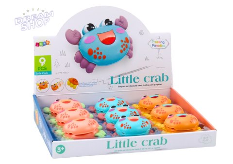 Mały Wesoły Krab Napęd Frykcyjny 3 Kolory