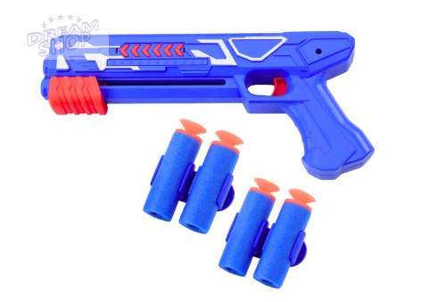 Pistolet Na Strzałki 2w1 Wyrzutnia Samolotów Niebieski