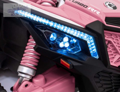 Pojazd Buggy Maverick Turbo RR Różowy