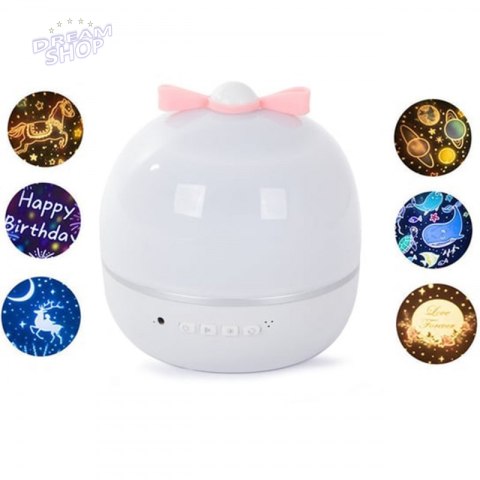 WOOPIE Projektor Gwiazd "Magiczne Sny" - Rzutnik Led 6 Trybów WOOPIE Projektor Gwiazd "Magiczne Sny" - Rzutnik Led 6 Trybów