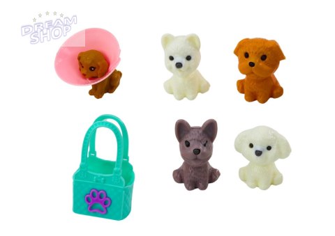 Zestaw Lalka Weterynarz Gabinet Pielęgnacyjny Meble Akcesoria Zwierzaki