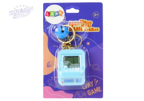 Gra Elektroniczna Tetris Kieszonkowa Brelok Niebieska Gra Elektroniczna Tetris Kieszonkowa Brelok Niebieska