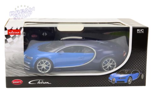 Samochód Zdalnie Sterowany RC 1:14 Bugatti Veyron Chiron Niebieski Samochód Zdalnie Sterowany RC 1:14 Bugatti Veyron Chiron Niebieski