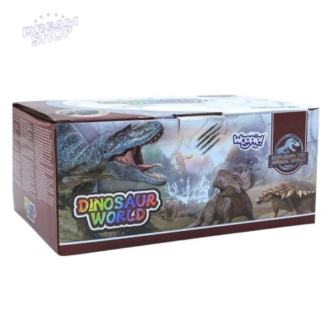 WOOPIE Zestaw XL Figurki Dinozaury + Kuferek + Mata WOOPIE Zestaw XL Figurki Dinozaury + Kuferek + Mata