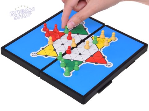 Zestaw gier 3w1 szachy warcaby chińczyk MAGNETYCZNE strategiczna GR0676 Zestaw gier 3w1 szachy warcaby chińczyk MAGNETYCZNE strategiczna GR0676