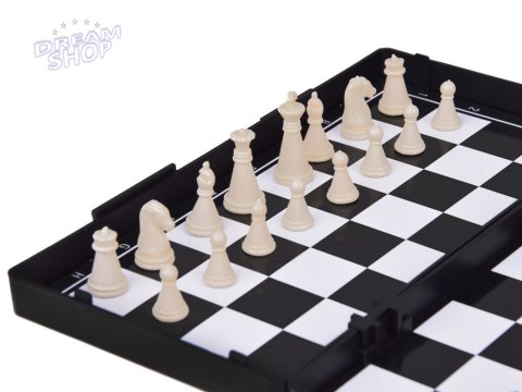 Zestaw gier 3w1 szachy warcaby chińczyk MAGNETYCZNE strategiczna GR0676 Zestaw gier 3w1 szachy warcaby chińczyk MAGNETYCZNE strategiczna GR0676