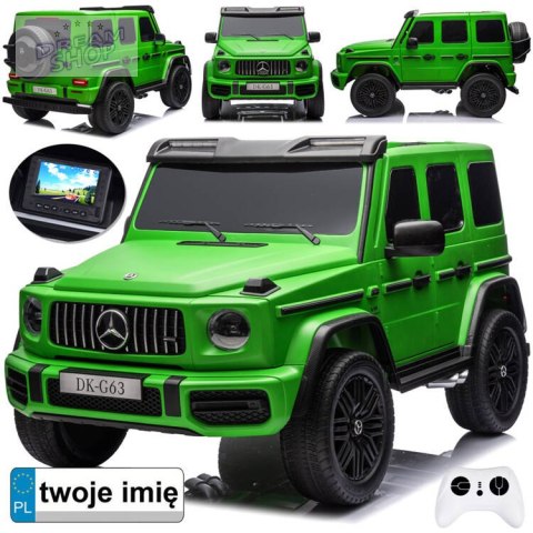 Auto na akumulator Mercedes G klasa 63 AMG 4x4 Panel Radio 2osoby PA0309 Auto na akumulator Mercedes G klasa 63 AMG 4x4 Panel Radio 2osoby PA0309