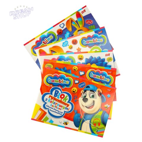 BAMBINO Zestaw plastyczny małego artysty teczka BAMBINO Zestaw plastyczny małego artysty teczka