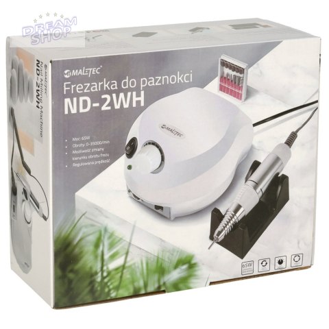 Frezarka do paznokci ND-2WH + frezy Frezarka do paznokci ND-2WH + frezy