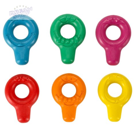 Kredki dla malucha okrągłe pierwsze kredki Baby Colorpeps 6 kolorów Maped Kredki dla malucha okrągłe pierwsze kredki Baby Colorpeps 6 kolorów Maped