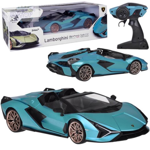 Licencjonowane auto Lamborghini Sián dł.41cm Zdalnie sterowane 1:12 RC0659