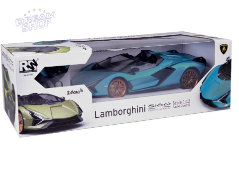 Licencjonowane auto Lamborghini Sián dł.41cm Zdalnie sterowane 1:12 RC0659
