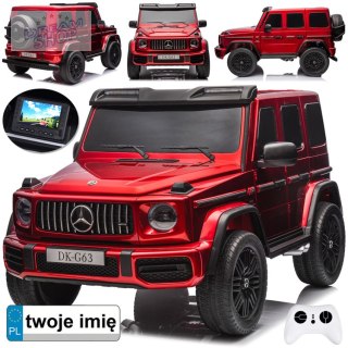 Auto na akumulator Mercedes G klasa 63 AMG 4x4 Panel Radio 2osoby PA0309