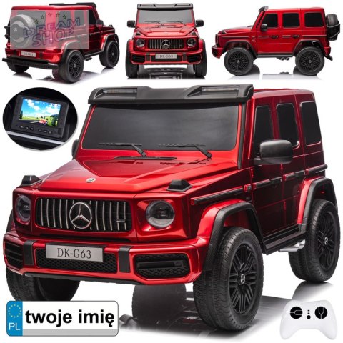 Auto na akumulator Mercedes G klasa 63 AMG 4x4 Panel Radio 2osoby PA0309 Auto na akumulator Mercedes G klasa 63 AMG 4x4 Panel Radio 2osoby PA0309