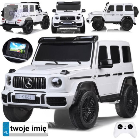 Auto na akumulator Mercedes G klasa 63 AMG 4x4 Panel Radio 2osoby PA0309 Auto na akumulator Mercedes G klasa 63 AMG 4x4 Panel Radio 2osoby PA0309