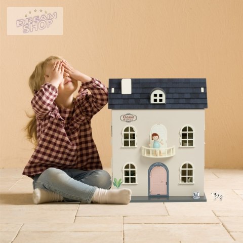 CLASSIC WORLD Drewniany Domek dla Lalek Vintage CLASSIC WORLD Drewniany Domek dla Lalek Vintage