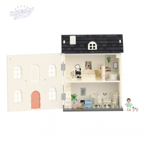 CLASSIC WORLD Drewniany Domek dla Lalek Vintage CLASSIC WORLD Drewniany Domek dla Lalek Vintage