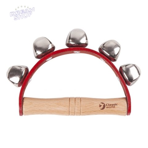 CLASSIC WORLD EDU Instrument Muzyczny Janczary Dzwoneczki dla Dzieci CLASSIC WORLD EDU Instrument Muzyczny Janczary Dzwoneczki dla Dzieci